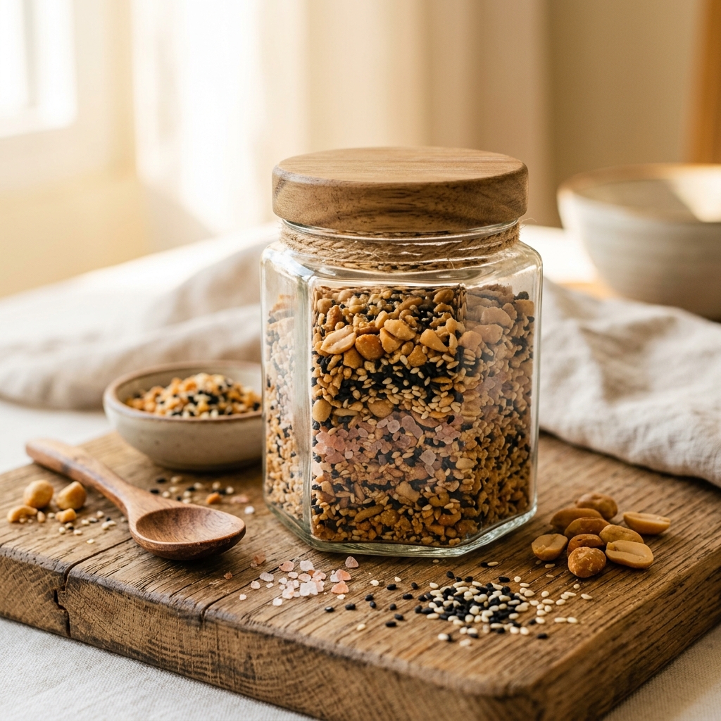 Muối Lạc Vừng Giã Tay